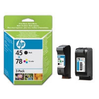 Cartuchos de impresin para inyeccin de tinta en paquetes combinados HP 45/78 (SA308AE#241)
